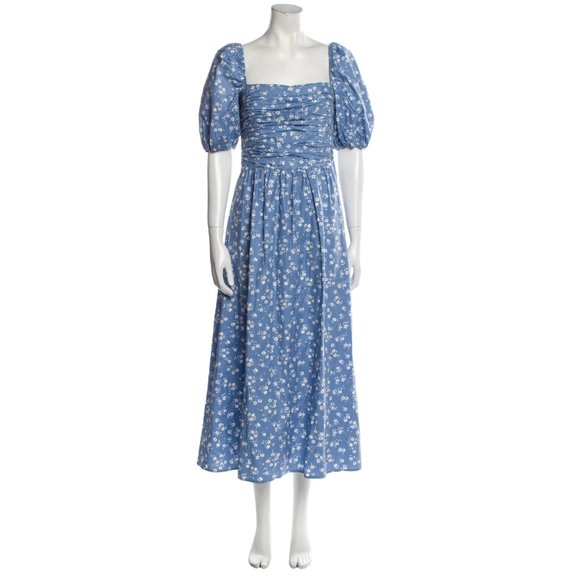 Reformation Rachelle Dress Size 8 Lassen - Picture 6 of 8